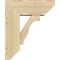 Ekena Millwork Balboa Slat Rough Sawn Bracket w/ Offset Brace, Douglas Fir, 8"W x 20"D x 24"H BKT0806X20X24BOA06RDF - alternate 3